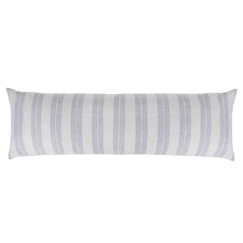 Cooling Pillows for Hot SleepersCarter Ivory & Denim Body Pillow by Pom Pom at Home