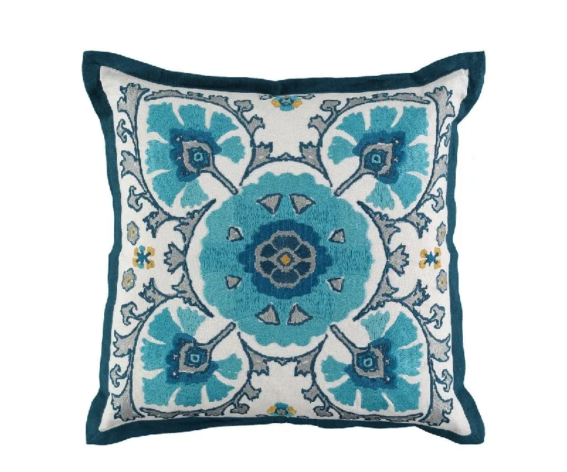 Kids Pillows with Fun DesignsWilliam Yeoward Alexi Peacock Decorative Pillow