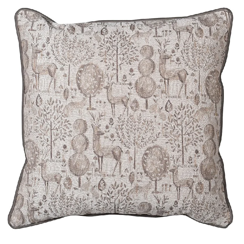 Travel Pillows for Long JourneysLuxury Large Stags in Trees Cushion Cover 60cm x 60cm