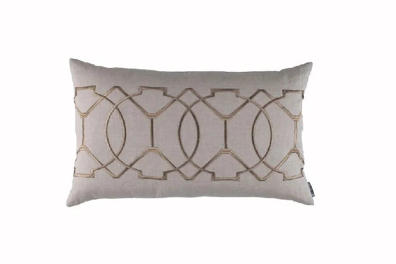 Square Pillows for Modern Home DecorMagic Sand Large Boudoir Pillow by Lili Alessandra