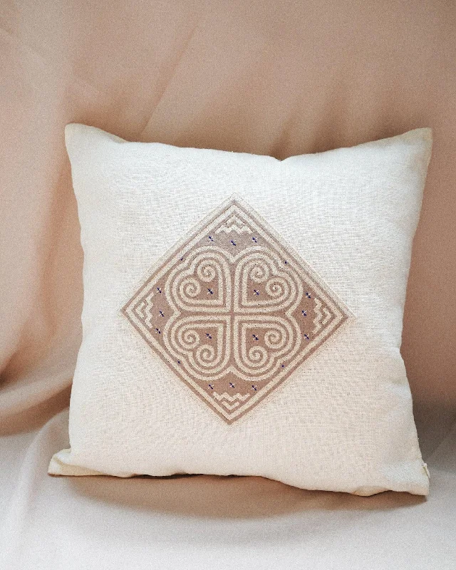 Back Support Pillows for Office ChairsVintage Hill Tribe Hand Embroidered Pillow Cover