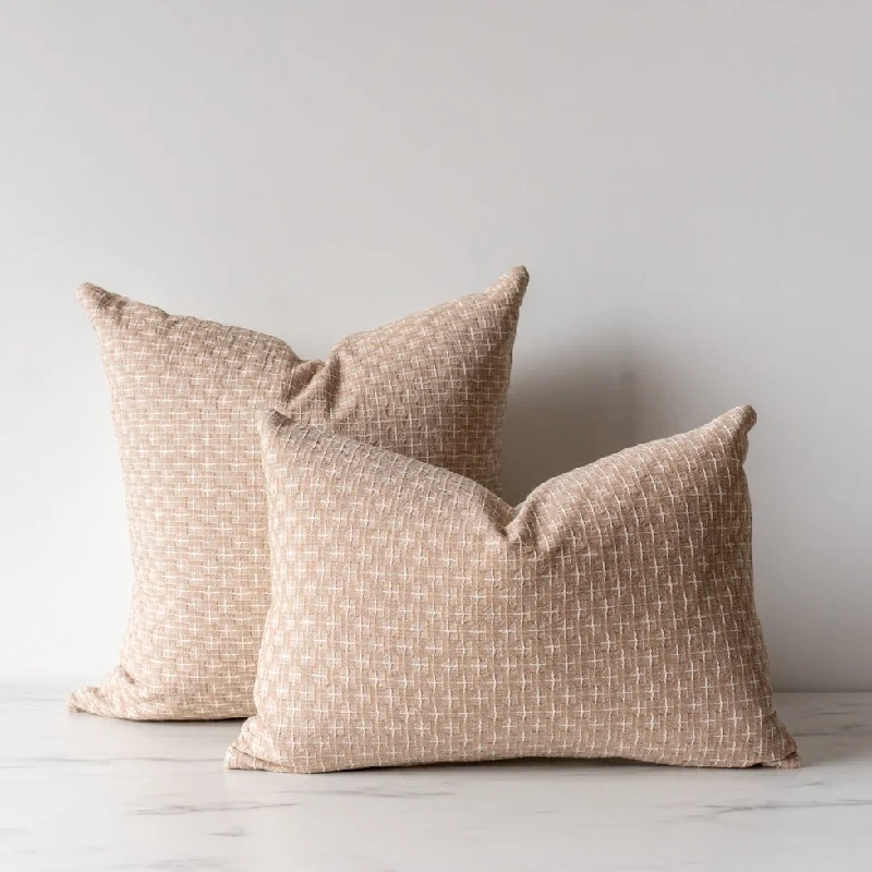 Firm Pillows for Side SleepersEthan Thai Woven Pillow Cover