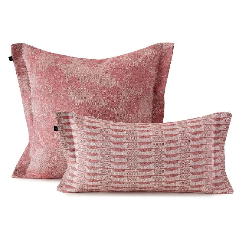 Back Support Pillows for Office ChairsCasual Pink Pillow Covers by Le Jacquard Français