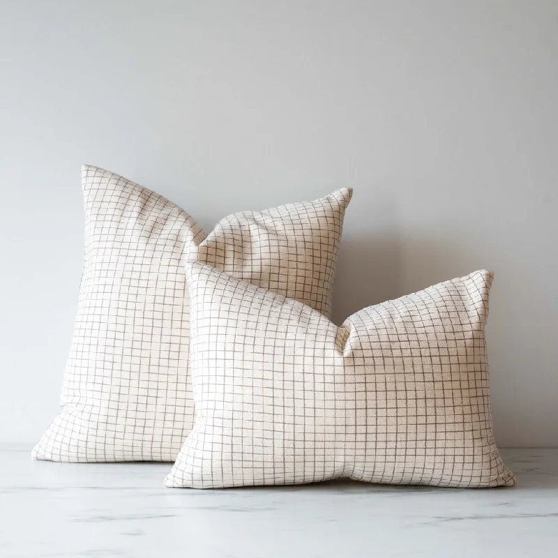 Plush Pillows for a Cozy BedDouble Sided Lanna Pillow Cover