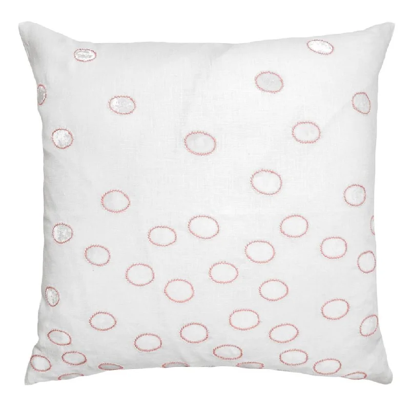 Velvet Pillows for a Touch of EleganceApricot Ovals Velvet Appliqué Pillow by Kevin O'Brien Studio