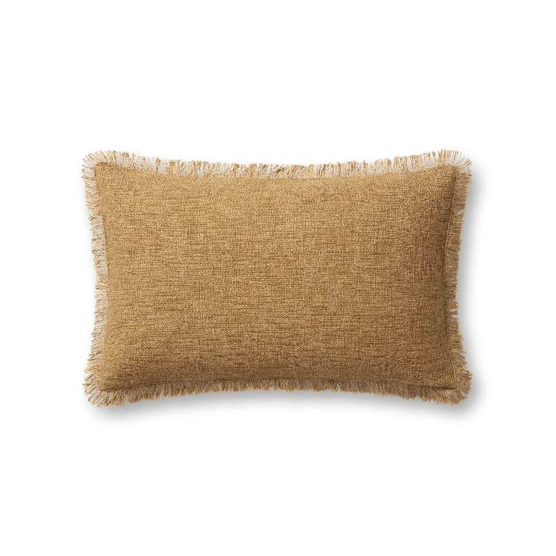 Adjustable Pillows for Customized ComfortAmber Lewis x Loloi Sable Gold Pillow