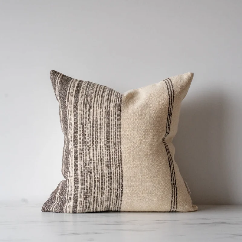 Down Alternative Pillows for Ethical ChoicesCream Lucca Bhujodi Pillow Cover