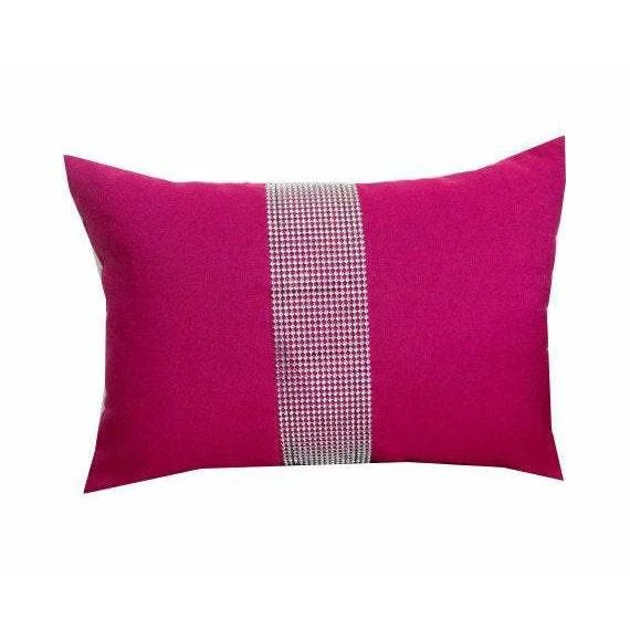 Kids Pillows with Fun DesignsPink Lumbar Pillows, Fuchsia Bedrom Pillows, Throw pillows 12x16,