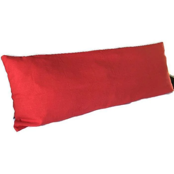 Adjustable Pillows for Customized ComfortRed Long Body Pillow Cover 20 x 54