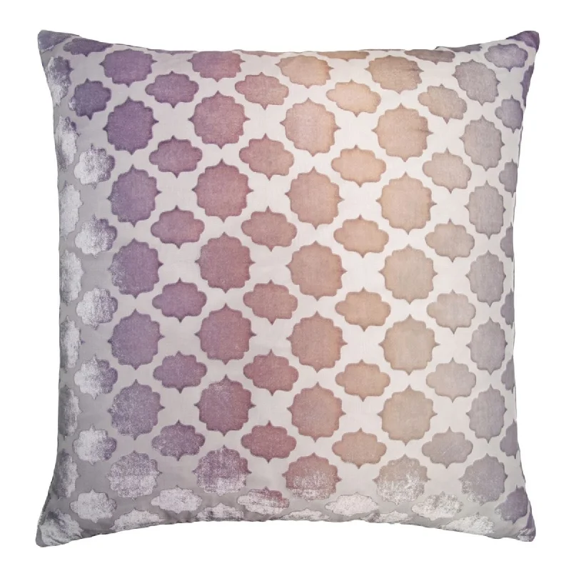 Feather Pillows for a Luxurious SleepOpal Mod Fretwork Pillow by Kevin O'Brien Studio