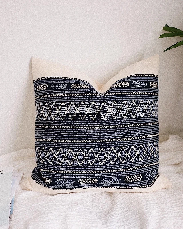 Back Support Pillows for Office ChairsHill Tribe Handwoven Pillow Cover No.3