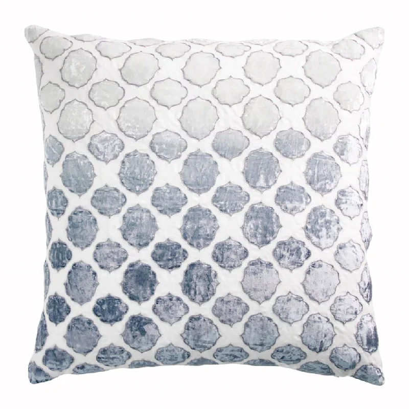 Cooling Pillows for Hot SleepersSteel Tile Velvet Appliqué Pillow by Kevin O'Brien Studio