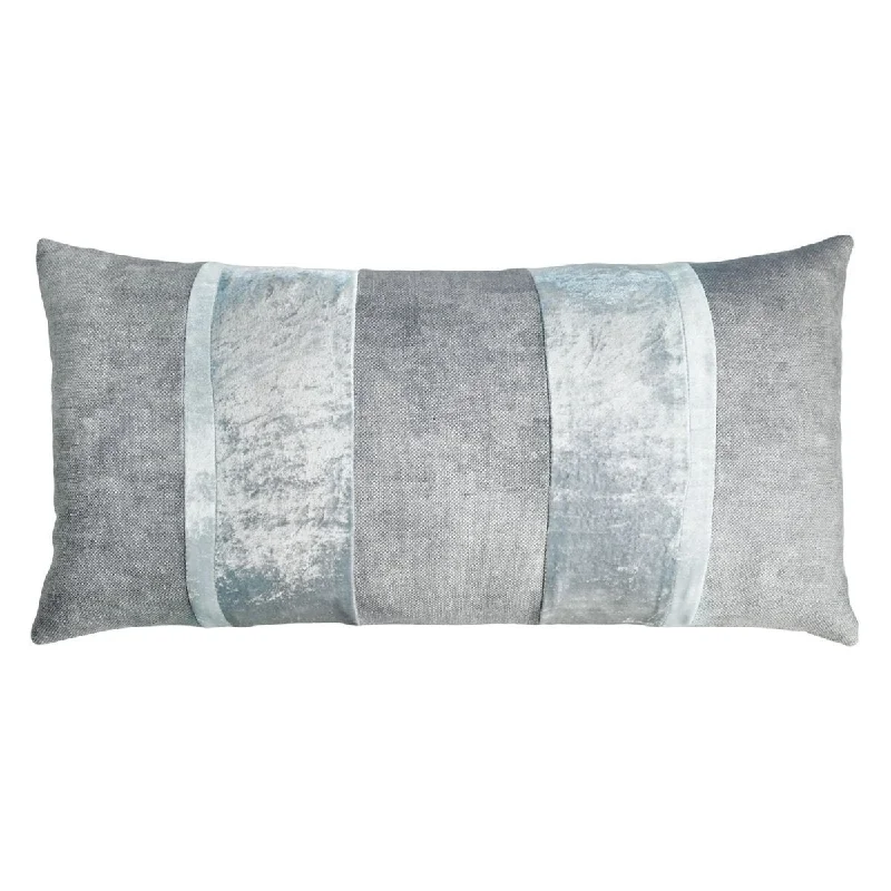 Firm Pillows for Side SleepersSeaglass Stripe Oblong Decorative Pillow