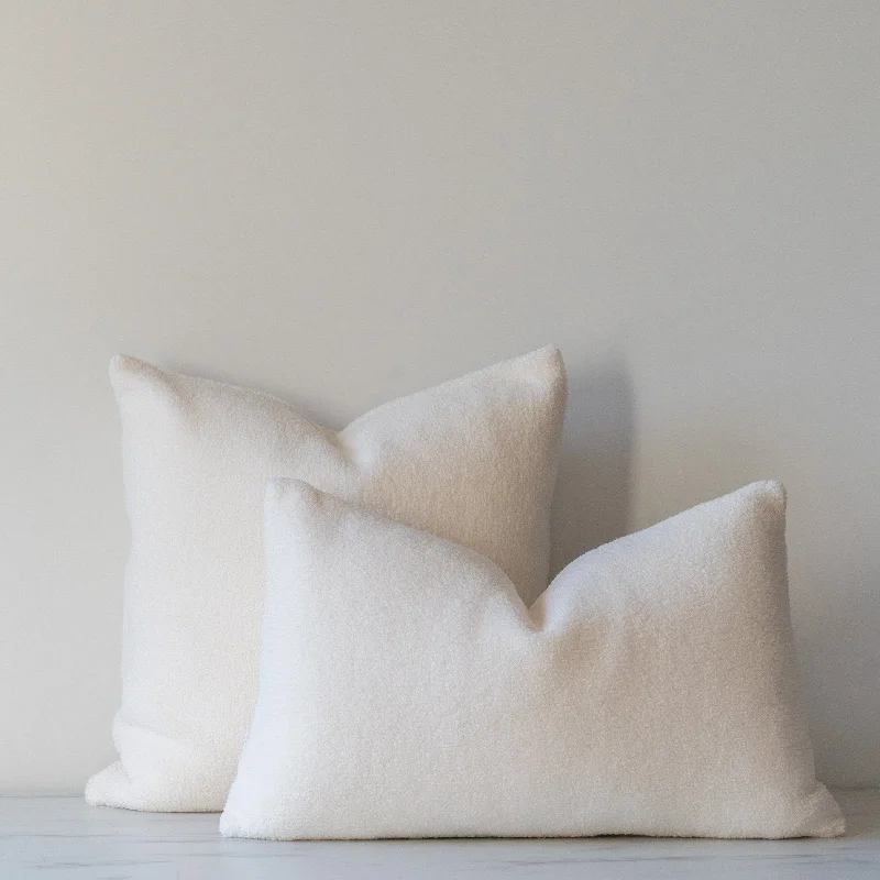 Hypoallergenic Pillows for Allergy SufferersIvory Sherpa Pillow Cover