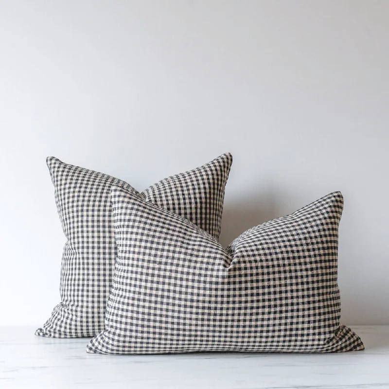 Cotton Pillows for Natural ComfortAspen Gingham Pillow Cover