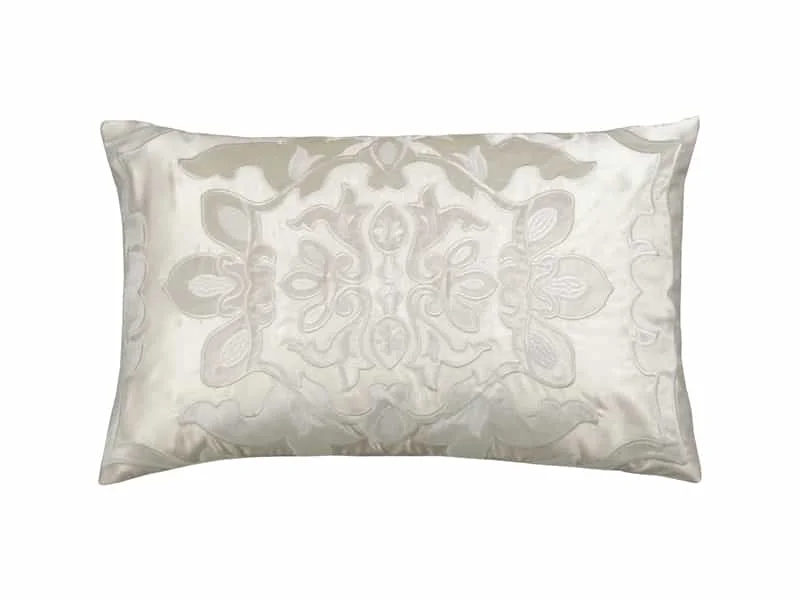 Decorative Pillows for Living Room MakeoverMorocco Ivory Lumbar Pillow by Lili Alessandra