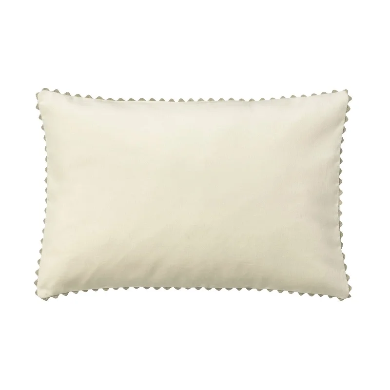 Round Pillows for Boho-Style InteriorsVelin Ivory Pillow Cover by Alexandre Turpault