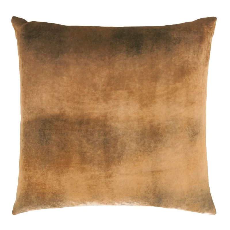 Silk Pillows for Smooth Skin and HairCopper Ivy Ombre Velvet Pillow by Kevin O'Brien Studio