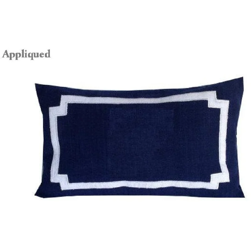 Plush Pillows for a Cozy BedLong Lumbar Pillows, Border Lumbar Pillows