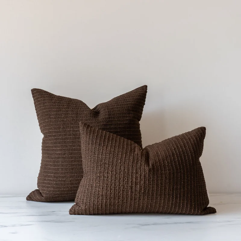 Cotton Pillows for Natural ComfortSloane Woven Pillow Cover