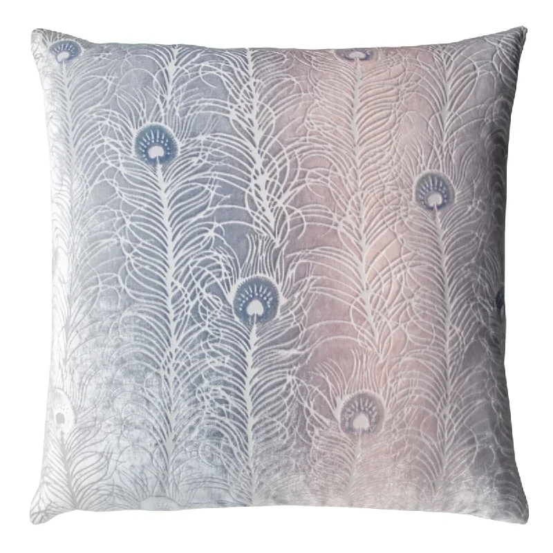 Firm Pillows for Side SleepersMoonstone Peacock Feather Pillow by Kevin O'Brien Studio