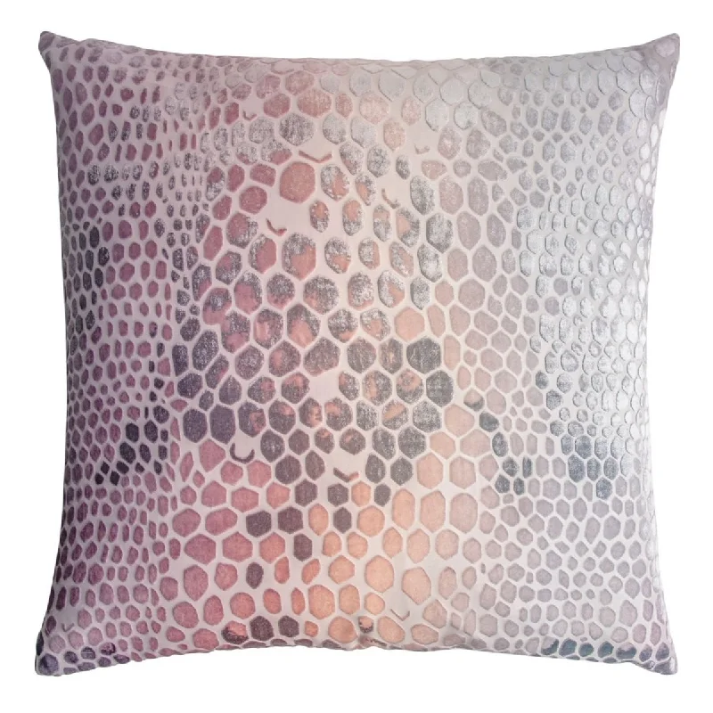 Hypoallergenic Pillows for Allergy SufferersOpal Snakeskin Velvet Pillow by Kevin O'Brien Studio