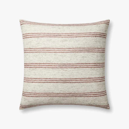 Round Pillows for Boho-Style InteriorsAmber Lewis x Loloi Zephyr Natural Wine Pillow