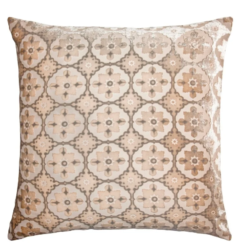 Cooling Pillows for Hot SleepersLatte Small Moroccan Velvet Pillow by Kevin O'Brien Studio