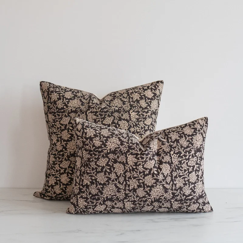 Down Alternative Pillows for Ethical ChoicesMica Floral Pillow Cover