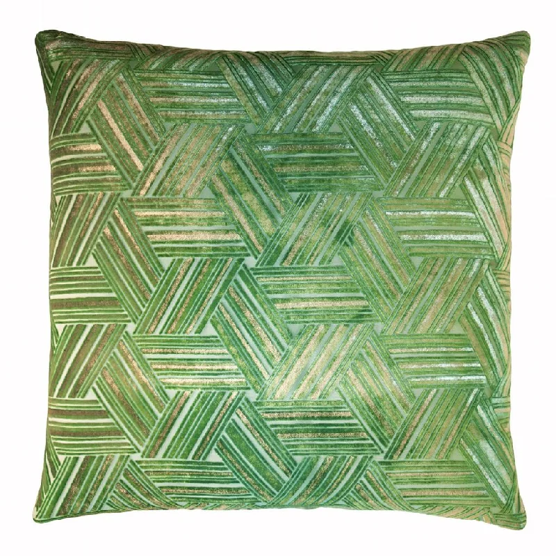 Feather Pillows for a Luxurious SleepGrass Entwined Velvet Pillow by Kevin O'Brien Studio