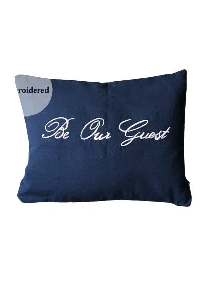 Decorative Pillows for Living Room MakeoverBe our Guest Pillows