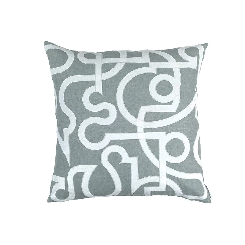 Velvet Pillows for a Touch of EleganceGeo Sky Euro Pillow by Lili Alessandra