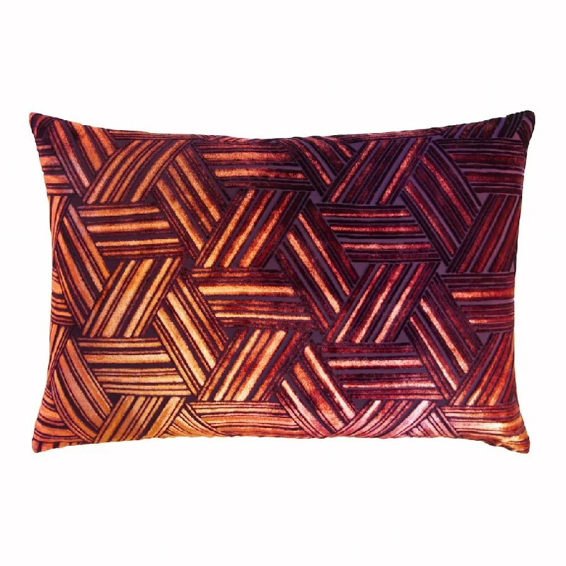 Bolster Pillows for Sofa DecorationWildberry Entwined Velvet Pillow by Kevin O'Brien Studio