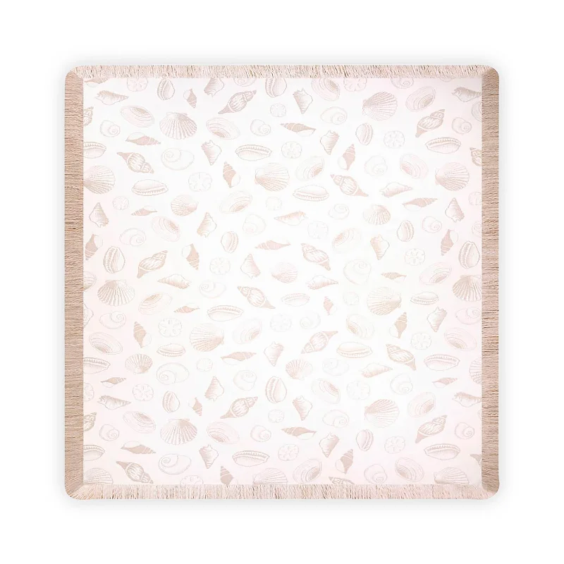 Microfiber blankets that are durable and easy to care forSeashell Tapestry Throw