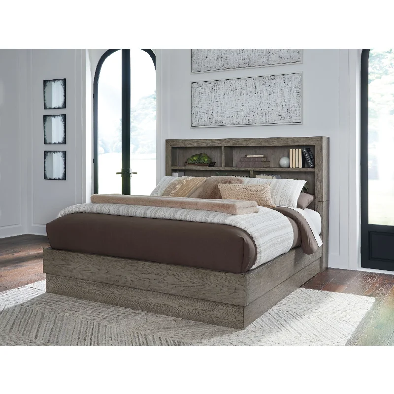 Wool - filled mattresses for natural insulation and moisture - wickingAnibecca Bed - Weathered Gray