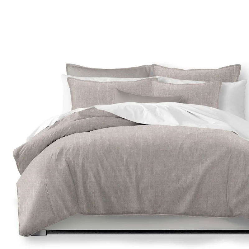 Microfiber duvet covers that are affordable and easy to care forAustin Taupe Bedding