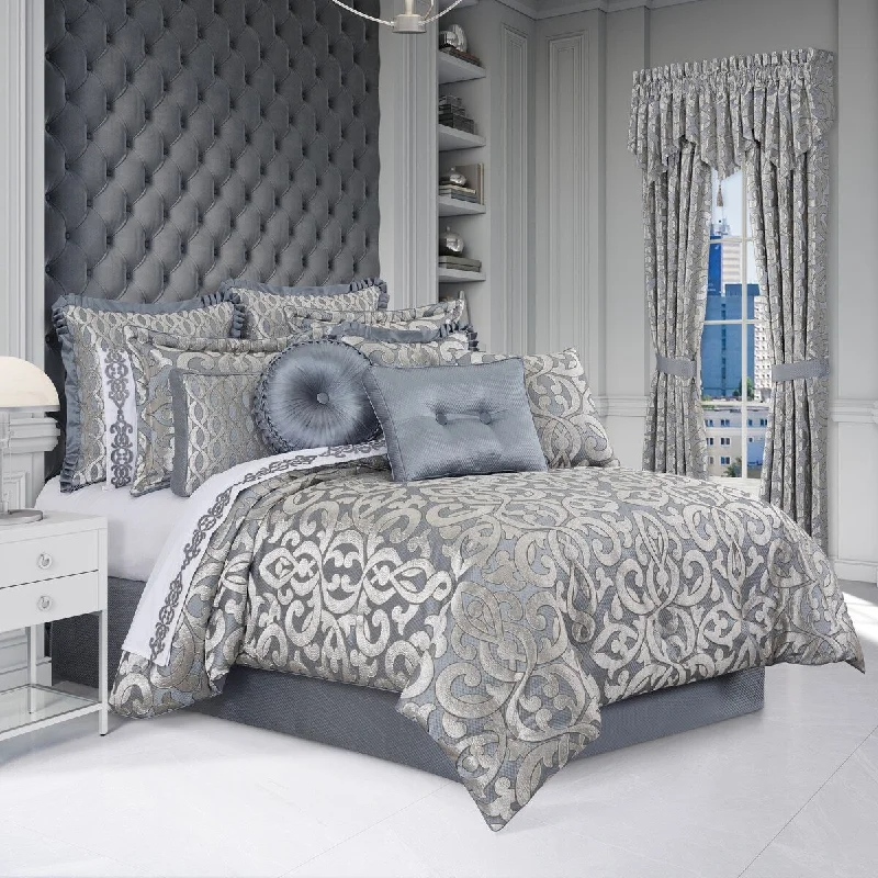 Duck down comforters with a softer feel and good warmth retentionBarocco Comforter Set