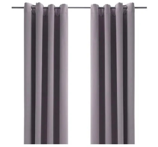 Bed skirts for beds with a non - standard frameBlack Out Drapery Panels (Pair) - Gray