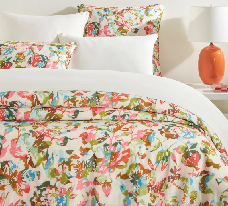 Light - blocking duvet covers for a better sleep during the dayBloom Linen Duvet