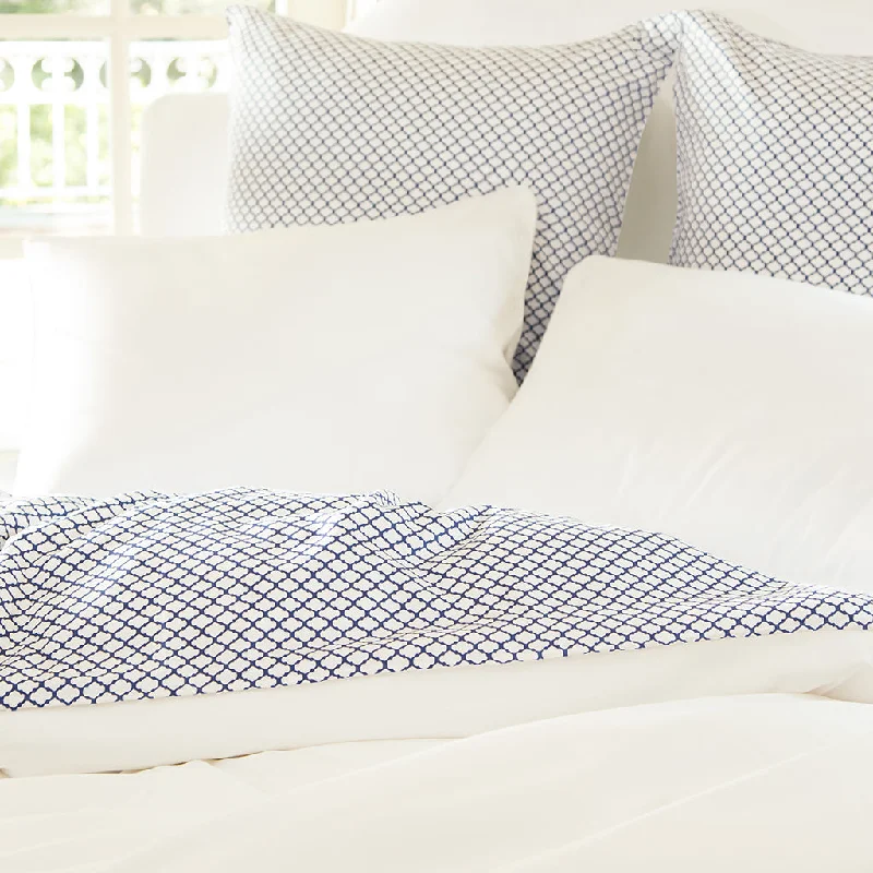 Striped duvet covers with bold or subtle stripes for a classic or nautical feelBlue Page Duvet Cover