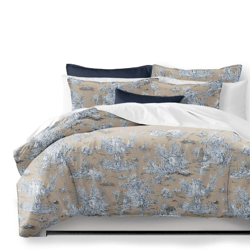 Duvet covers that coordinate with existing bedroom furnitureChateau Blue/Beige Bedding