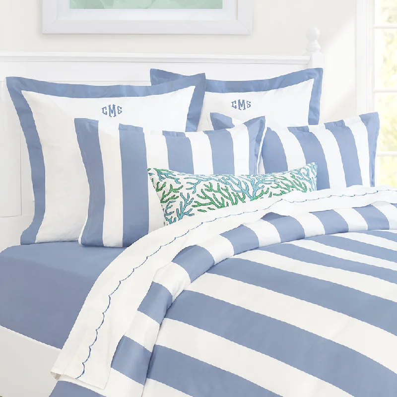 Budget - friendly duvet covers for first - time homebuyers or studentsCoastal Blue Harbor Duvet Cover