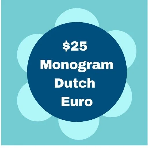 Bed skirts for beds with a non - standard frame$25 Dutch Euro Monogram