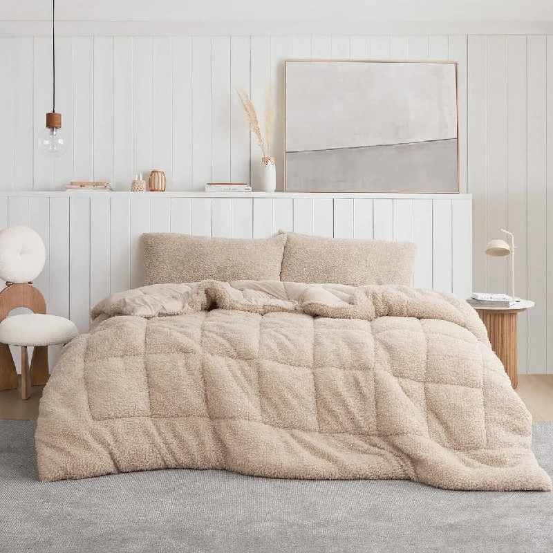 Latex - filled comforters with a bouncy texture and good supportCotton Candy - Coma Inducer® Oversized Comforter - Butterscotch