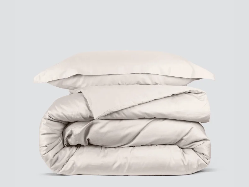 Dry - clean - only duvet covers with high - end materials and delicate designsCotton Duvet Cover Set