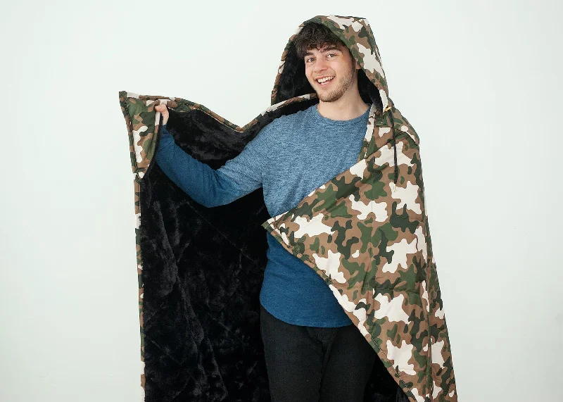 Rayon from bamboo blankets for a silky and breathable feelEverywhere Blanket - Camo