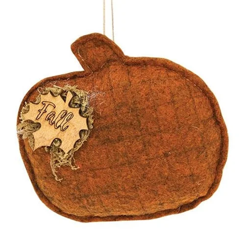 Bed skirts for beds with a non - standard frameFall Leaf Pumpkin Felt Ornament