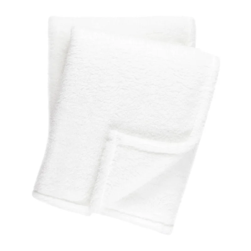 Bamboo fiber blankets with natural antibacterial propertiesHeathered Fleece White Throw