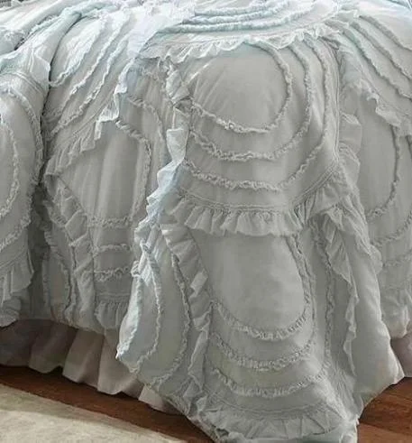 Bed skirts for beds with a canopy frameLela Spa Quilt Set