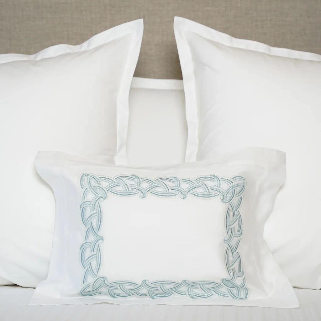 Hotel - quality duvet covers for a luxurious feel at homeManarola Embroidery Duvet & Shams Collection